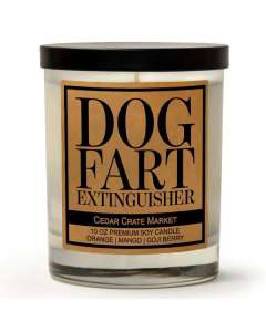 Dog Fart Extinguisher Candle | Handcrafted Humor & Fresh Scents