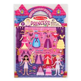 Princess Puffy Sticker Set