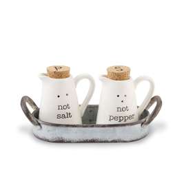 Not Salt & Not Pepper Caddy Set