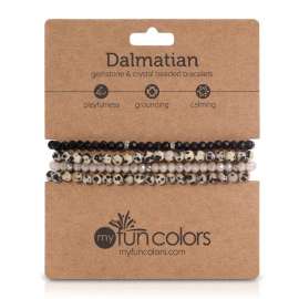 Dalmation Spiritual Gemstone Bracelet Set