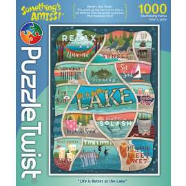 Life Is Better At The Lake Puzzle