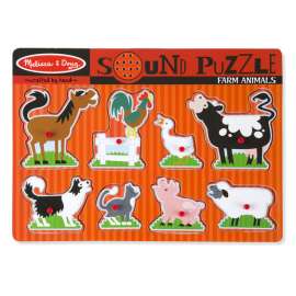 Farm Animals Sound Puzzle by Melissa & Doug