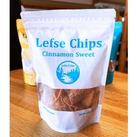 Cinnamon Sweet Lefse Chips - 4 oz.