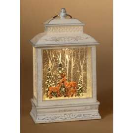 Snowy Deer Lantern