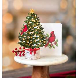 Merry Mini Tree Pop-up Card