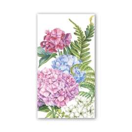 Wild Hydrangea Hostess Napkins | Elegant Table Decor | The Woods Gifts