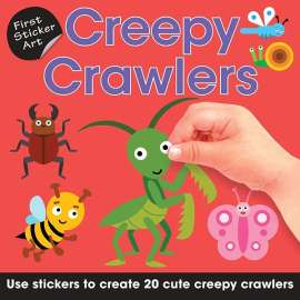 Creepy Crawlies Sticker Art Book