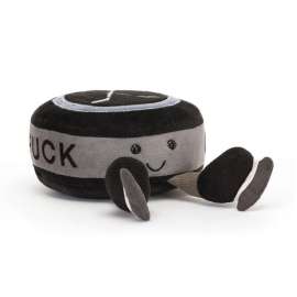 Stuffed Ice Hockey Puck by JellyCat | The Woods Gifts