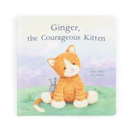 Ginger, The Courageous Kitten Book by JellyCat