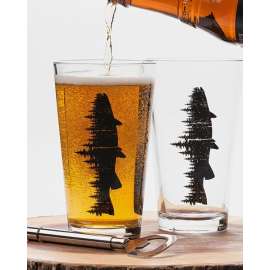 Fish And Forest Pint Glass (1)