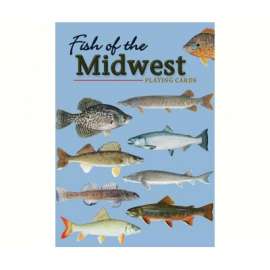 Fish of Midwest Playing Cards – Unique Gift from The Woods Gifts