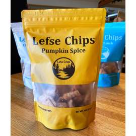 Pumpkin Spice Lefse Chips - 4 oz.