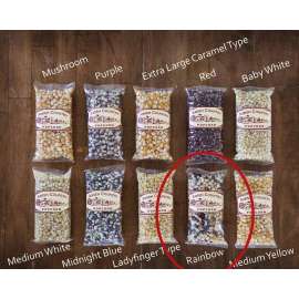 Rainbow Popcorn 4 oz. Sampler