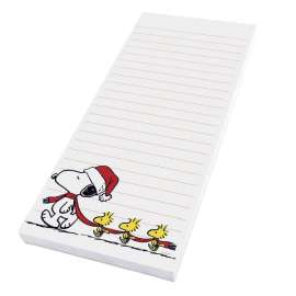 Snoopy's Holiday Train Notepad