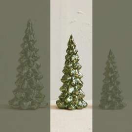 Mercury Glass LED Tree - Medium