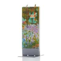 Claude Monet Irises In Garden