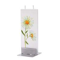 Daisies With Gold Flatyz Candle