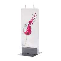 Glass Of Wine Flatyz Candle