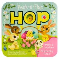 Hop Peek-A-Flap Board Book