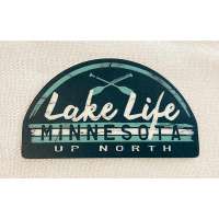 Lake Life Minnesota Up North Sticker