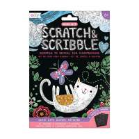 Cutie Cats Scratch & Scribble Art Kit