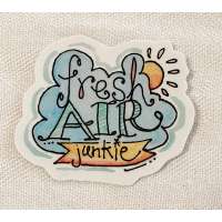 Fresh Air Junkie Sticker