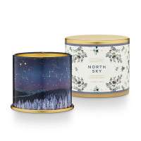 North Sky Lg Tin Candle