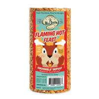 Flaming Hot Feast Sm Cylinder Bird Feeder