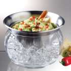 Iced Dip-Stainless Steel Chilled Dip Bowl