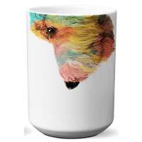 Rainbow Doodle Snout Mug