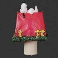 Snoopy On Tent Night Light