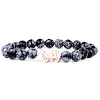 Polar Bear Papillae Stone Bracelet by Fahlo