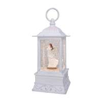 Heavenly Angel & Dove Glitter Lantern