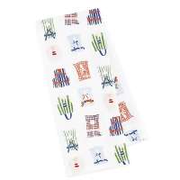 Vintage Life Jackets Dish Towel
