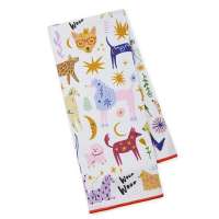 Doggy Disco Reversible Microfiber Dish Towel