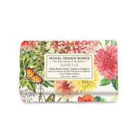 Dahlias Medium Bath Soap Bar
