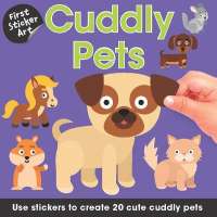 Cuddly Pets Sticker Art Book