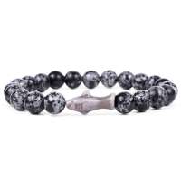 Shark Ocelli Stone Bracelet by Fahlo