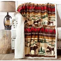 Hinterland Plush Sherpa Throw