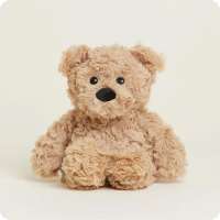 Brown Curly  Bear Junior Plush by Warmies