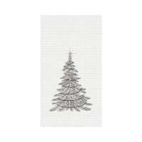 Traditional Christmas Tree Dish Towel