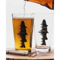 Fish And Forest Pint Glass (1)