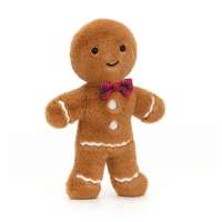 Jolly Gingerbread Fred Plush by JellyCat