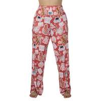 Kitten Stickers Lounge Pants - Large
