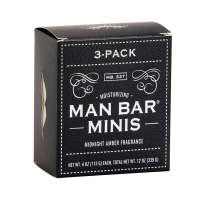 Midnight Amber 3-Pack Mini Man Bar Soap