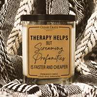 Therapy Helps / Screaming - Caribbean Retreat Candle