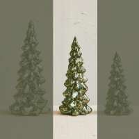 Mercury Glass LED Tree - Medium