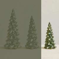 Mercury Glass LED Tree - Small